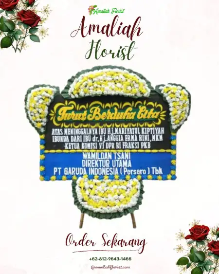 Papan Bunga Duka Taman Rajo
